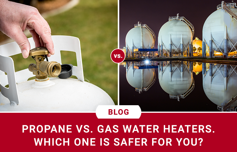 Gas VS. Propane Water Heaters – Which One Is Safer For You